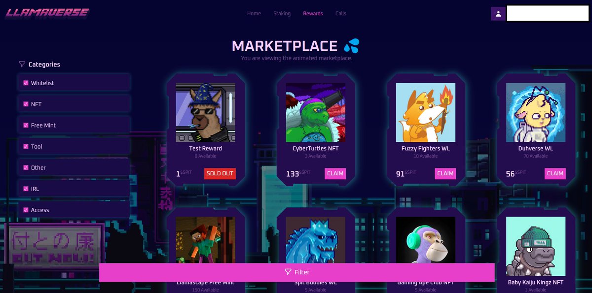 Llamaverse_'s tweet photo. 💦 $SPIT Marketplace drops TODAY.
Who is ready?

Here are some of the rewards.
We will restock MORE quantity as well later today (50% more) so we can meet different timezones.

ALSO - HUGE Rewards coming later this week...
So be wise with your spending :)!

It's like a GAME. https://t.co/ea855pSmEm