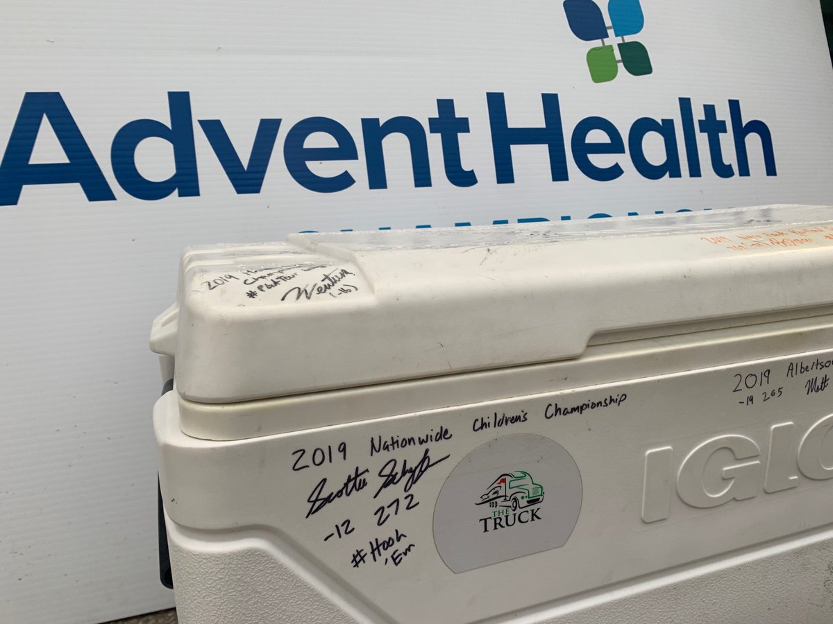 Video proof of this year's <a href="/TheMasters/">The Masters</a> champion Scottie Scheffler autographing "Great White," which now resides here at the #AdventHealthChampionship. 
Come see the next Major Champion at the AdventHealth Championship May 16-22, 2022. Click for tickets: happsnow.com/event/adventhe…