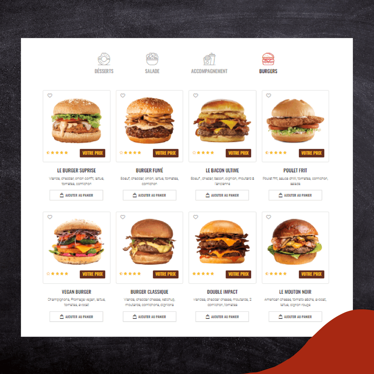 kodeyweb's tweet photo. Et si on vous donnait l'eau à la bouche en quelques clics ? 🍔

Si vous souhaitez un nouveau site internet pour votre restaurant, nous avons ce qu'il vous faut ! 
Voici un exemple de ce que nous pouvons réaliser pour vous ! https://t.co/m6lAbz8Hjy