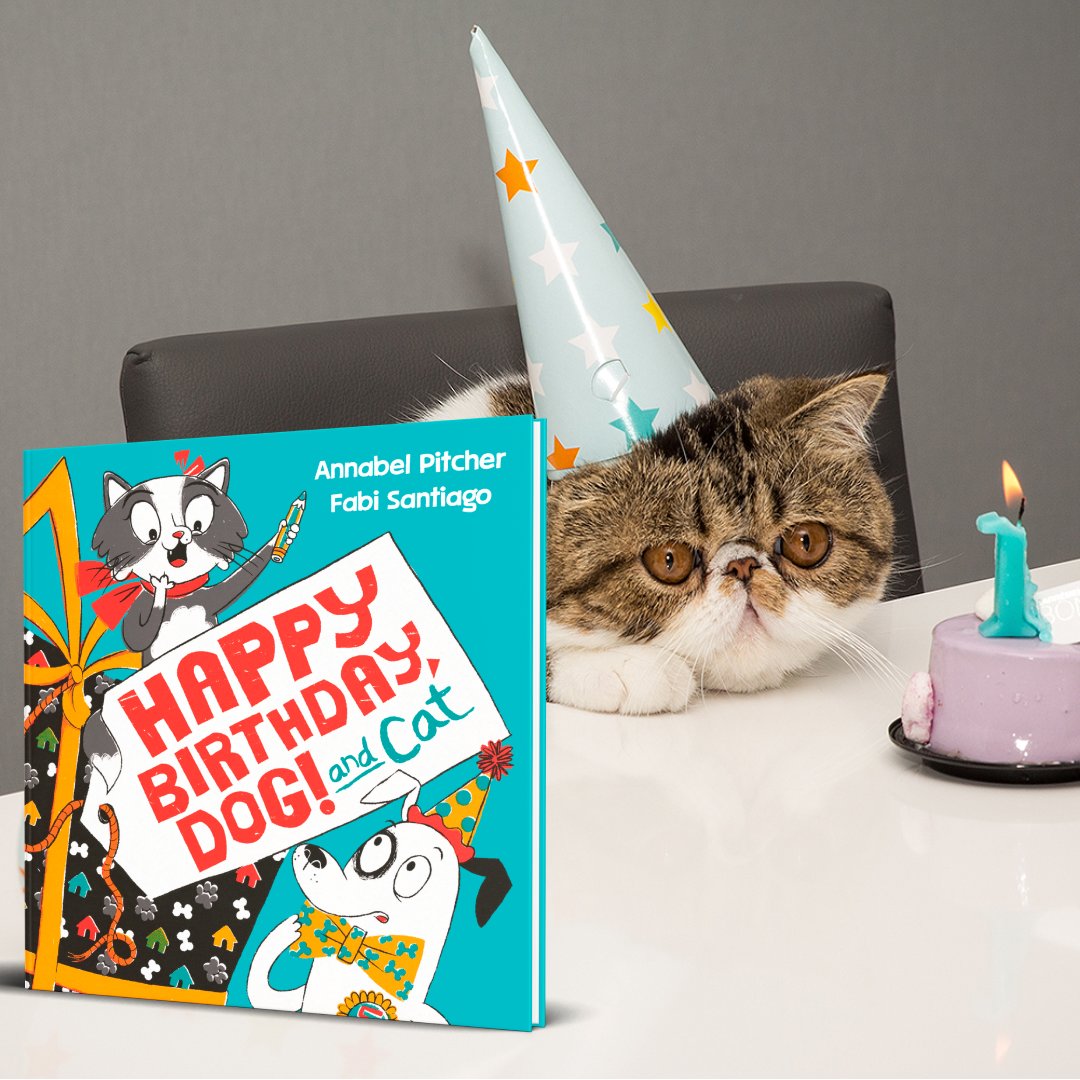 To celebrate #NationalPetDay have you seen 👀 the pawsome #HappyBirthdayDog by <a href="/APitcherAuthor/">Annabel Pitcher</a>. A purrrfect read for any dog or cat lovers, with the important message of learning to share. Pre-order now!

fal.cn/3nGMr
