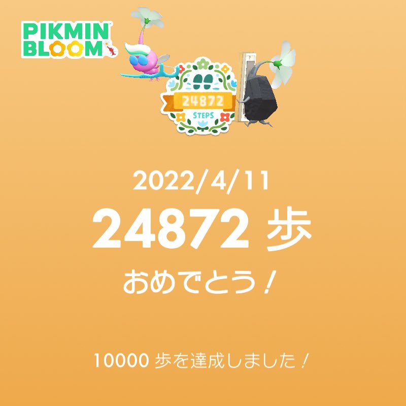 yoh0111's tweet photo. #まいにちピクミンブルーム
月曜日にしてはけっこう歩いた、、 https://t.co/CsnNoBz0dH