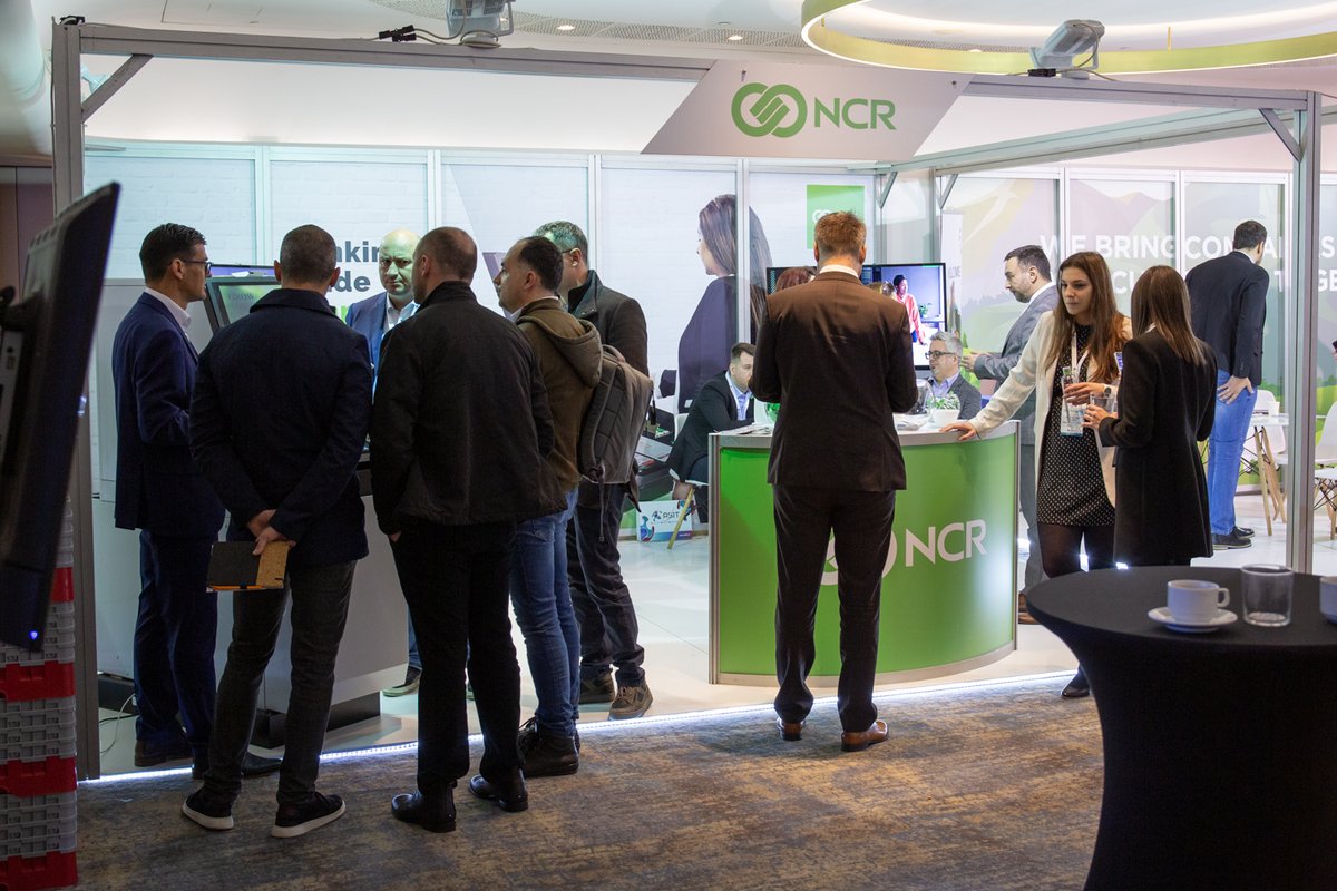 ncr_voyix's tweet photo. What an amazing two days we had at @TechnobankConf in Belgrade. It was a truly great experience to meet with over 500 professionals from the #banking and #financial industry in Southeastern Europe. #NCRLIfe #NCRSerbia #Technobank #conference https://t.co/90BTAsguS6