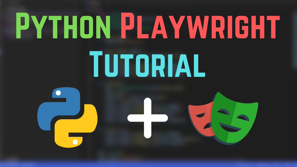 allabout_python's tweet image. In this video, I have talked about how you can perform web automation testing using playwright and python 
youtu.be/yp1o9biMMWU