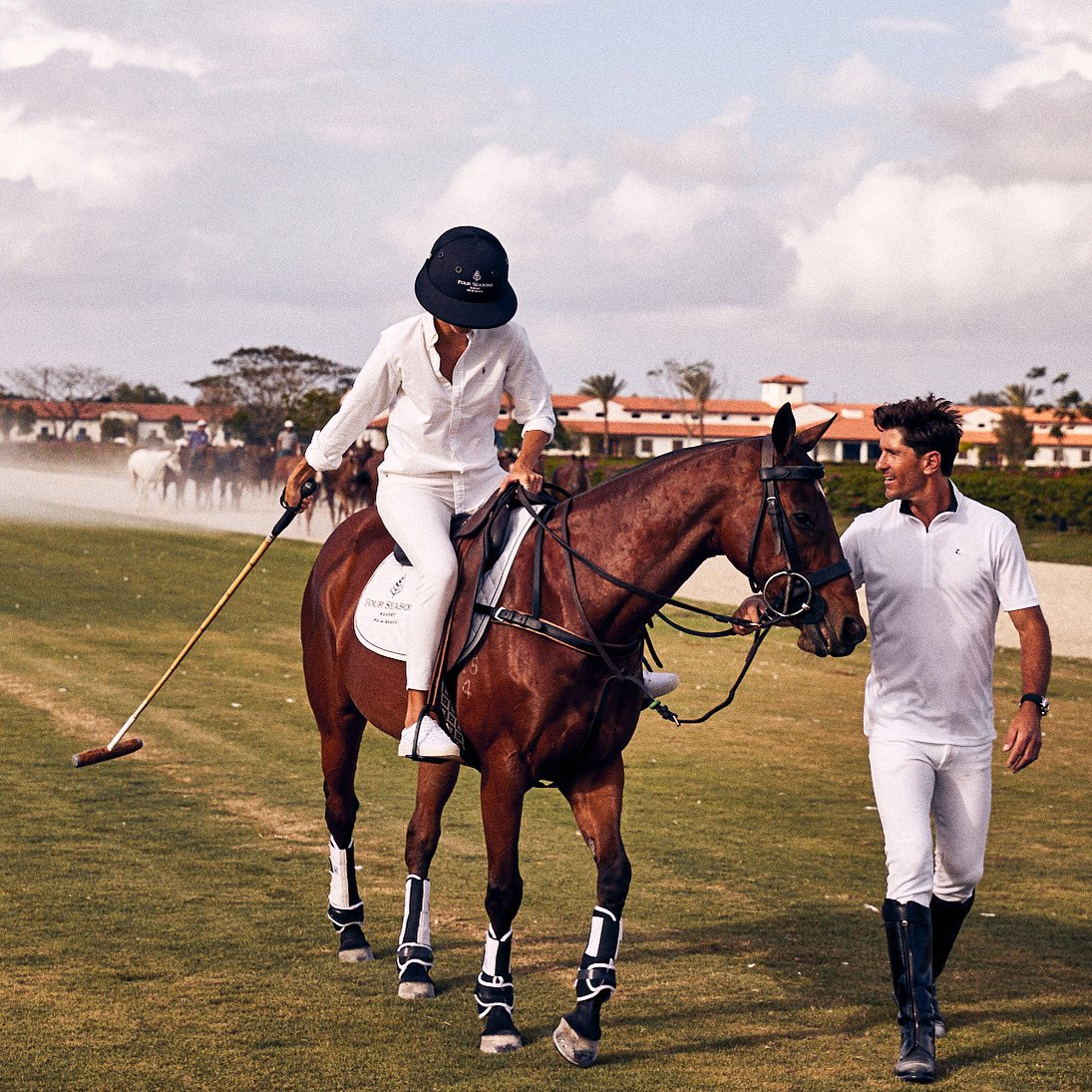 With the crescendo of the U.S. Open #Polo Championships underway, what a better time to experience the sport first hand with <a href="/nicroldan/">Nic Roldan</a>, the highest ranked #American player, when you book our exclusive Masterclass experiences offered through #May. press.fourseasons.com/palmbeach/hote…