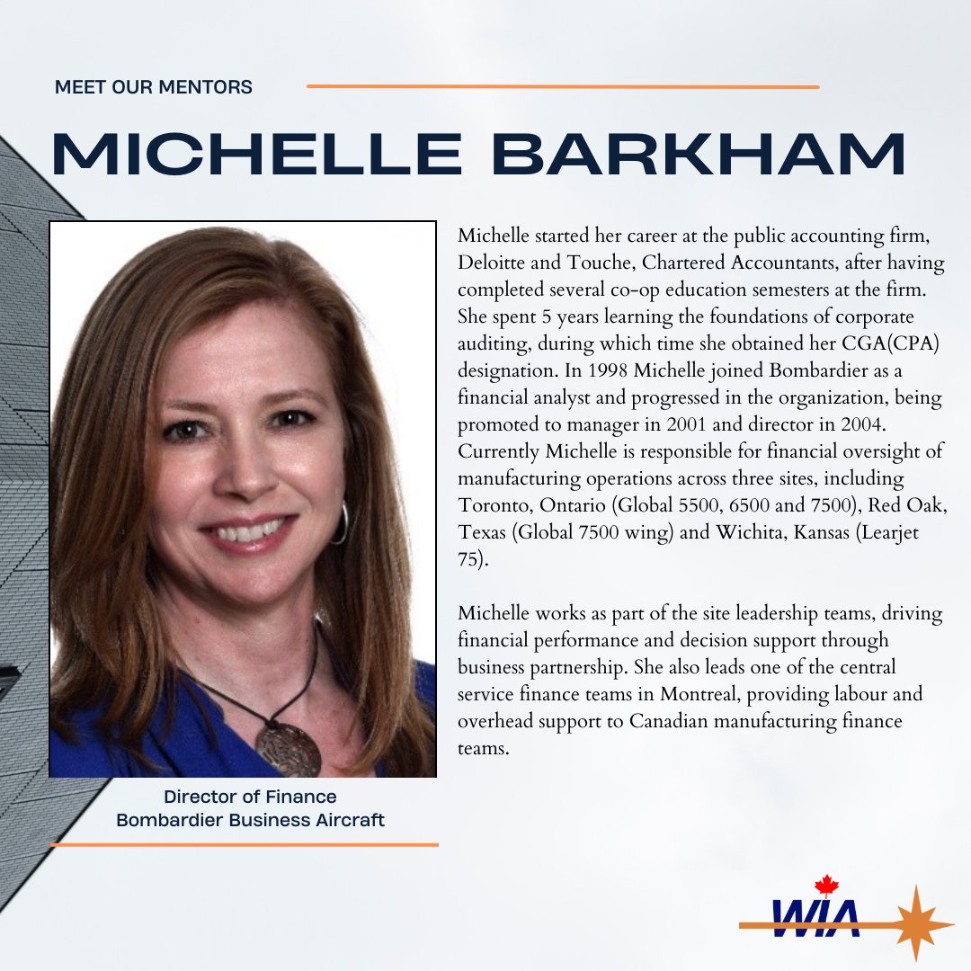 We’re happy to announce that Michelle Barkham is one of our #mentors in our #MentoringProgram! Michelle works as part of the site leadership teams, driving financial performance and decision support through business partnership. Learn more about her and her experience!