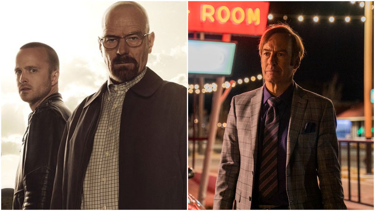 Better Call Saul's co-creator Peter Gould has officially confirmed that Breaking Bad's Bryan Cranston and Aaron Paul will reprise their roles as Walter White and Jesse Pinkman in the spinoff's final season. bit.ly/3xj5jBZ