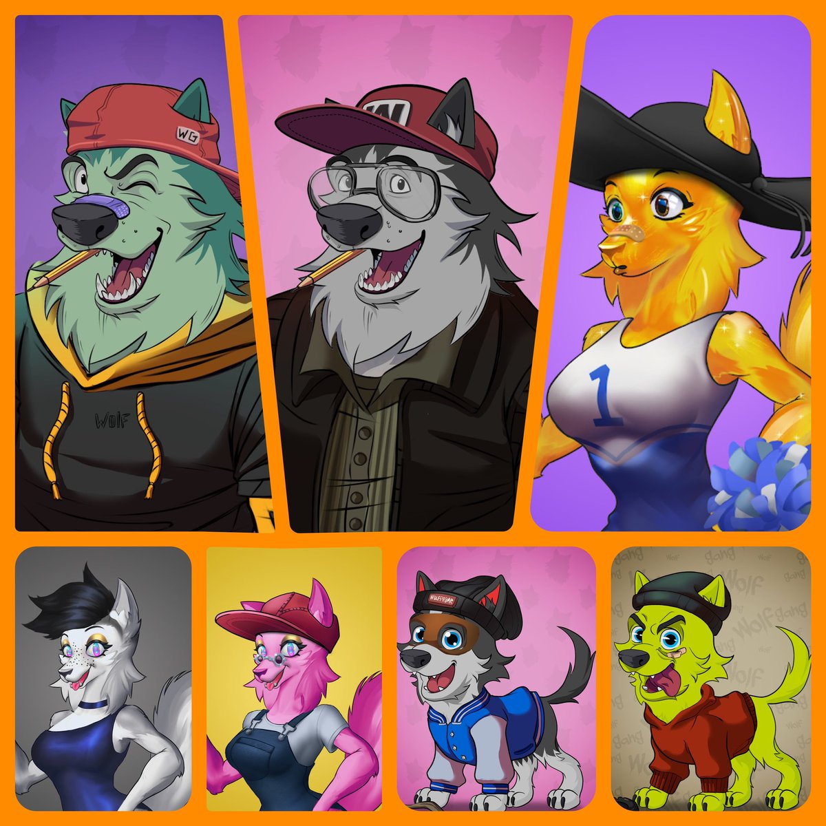 JusAnother90Kid's tweet photo. @ClueNFT Welcome to the #wolfpack #awoooo 🐺 #TWG 🌔 https://t.co/pZWr7HJZJC