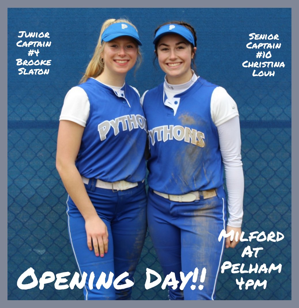 PythonsSoftball's tweet photo. https://t.co/ZZnRptlZI6