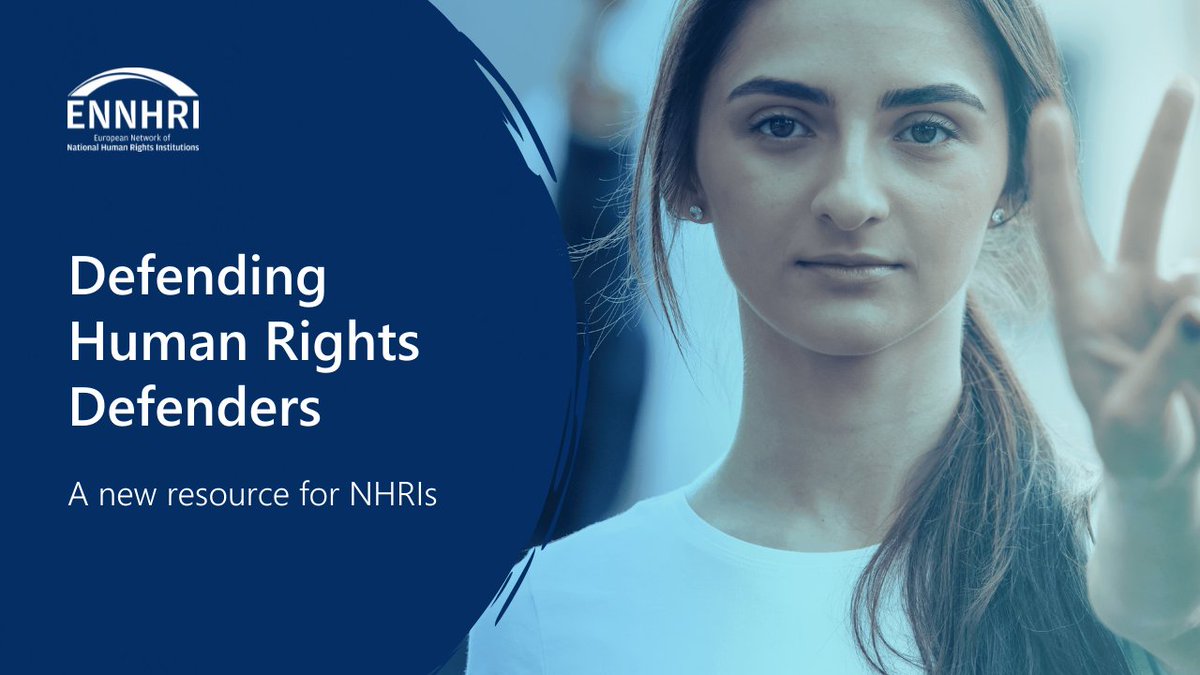 We've launched a 🆕online resource: Defending #HumanRights Defenders!

📌 It gives #NHRIs guidance on how they can protect #HRDs &amp; support their work. 

📌 Also, it features a database with nearly 5⃣0⃣ inspiring examples of NHRIs #DefendingHRDs!

Visit 👉 ennhri.org/news-and-blog/…