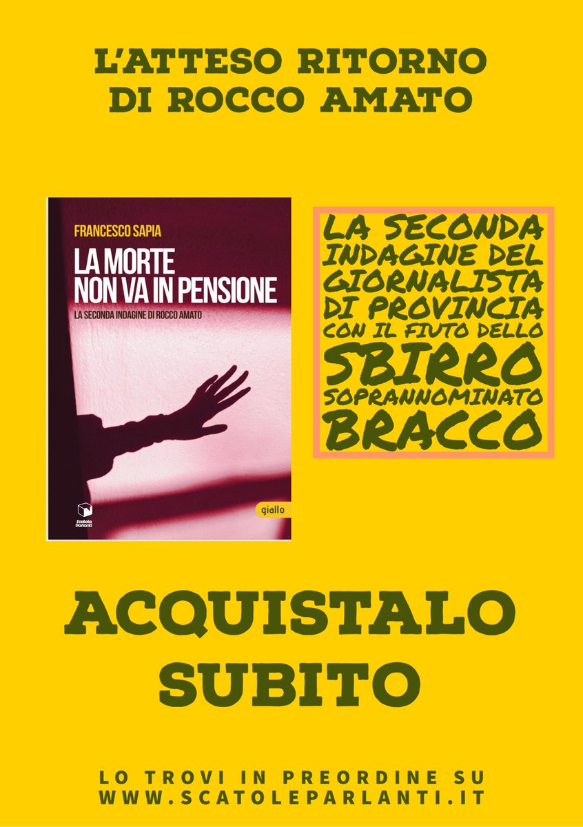 Compratelo su:
scatoleparlanti.it/preordini/preo…