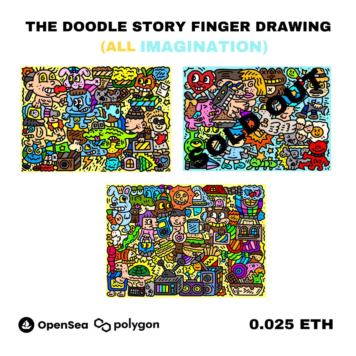 batchin1999's tweet photo. The Doodle Story Finger Drawing All Imagination
My Doodle Artwork Were Sketched By My Finger Every Single Pieces.Available on Polygon 0.025 WETH 

https://t.co/NQuY9rf7hd

#NFTCommunity #NFTCollector #Doodle #Polygon https://t.co/6XYSlryC8a