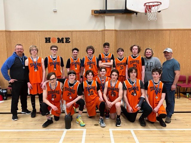 Congrats Grade 9 Boys on winning Silver in their provincials this past weekend <a href="/hthtigers/">HolyTrinityHigh</a>