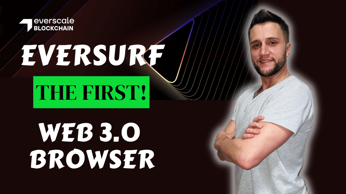 Found this really cool IPHONE📱 wallet for <a href="/Everscale_net/">Everscale</a>.  called EverSurf🏄
Next I'll make some staking videos😎  Amazing that an MC 250 blockchain has an IOS wallet‼️

🤟🤟🤟
youtu.be/yeo5FrYxT68

#Everangers #DEVergence #EverscaleNetwork #Everscale #Ever #WebFree