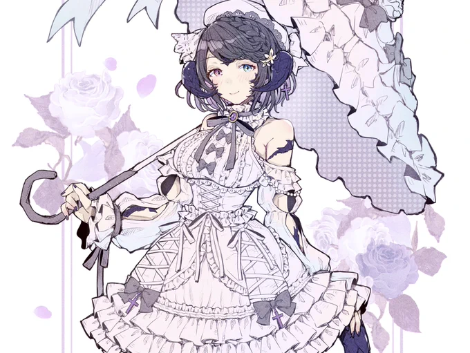 #メンテだしとにかくあなたの絵が好きって思ってくれるひとと出逢うために自分の推しイラストをそっと置いておく 
#FF14 

この前もアップしたばかりですが、せっかくのメンテなので置かせて貰います✨ 