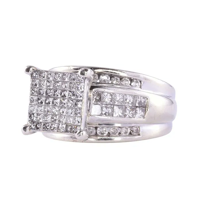 SolvangAntiques's tweet image. This substantial ring features a raised square of invisible set princess cut diamonds! bit.ly/37vpxxF #SolvangAntiques #invisibleset #princesscutdiamonds #diamondrings