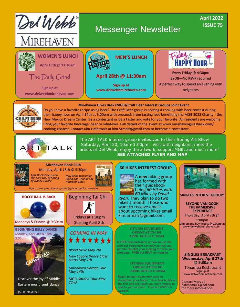 News from Mirehaven, Albuquerque, New Mexico, US! tweet media