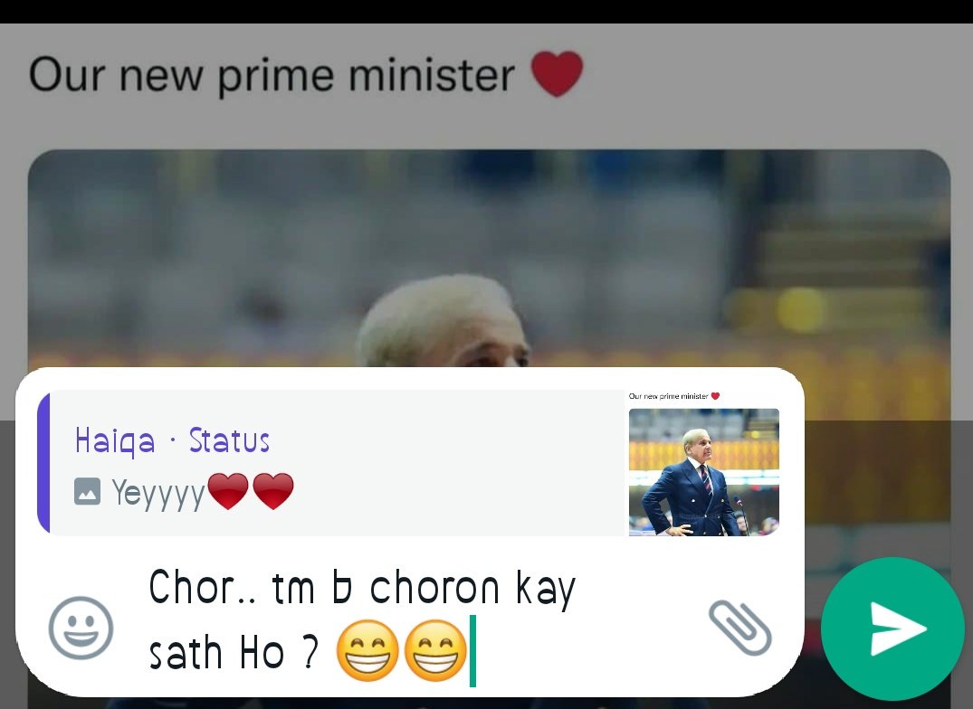 abeehajara's tweet photo. Me To My Bestie 😅 Jab Kay Mein Khud Ksi Party Kay Sath Nai 🥹🥹
#ImranKhan "What a Man" #امپورٹڈ_گورمنٹ_نامنظور #وزیراعظم_شہباز_شریف 
#Bajwa #BajwaSurrender https://t.co/IZ4wahRHwY