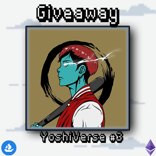 YoshiVerse NFT Giveaway 🎋

To celebrate the instagram going over 200 followers we are giving away 1 NFT 

To enter:
1️⃣ Like &amp; Retweet
2️⃣ Follow <a href="/HallowedDream_/">HallowedDream</a> 
3️⃣ Follow <a href="/Yoshiversenft/">Yoshiverse</a> 

       Winner announced in 72hr, Good luck!

#NFTGiveaway #NFT #Ether