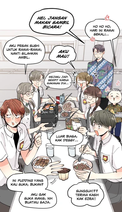 Quick doodle:
Keramaian bukber bareng sobat-sobat Krisoprass 