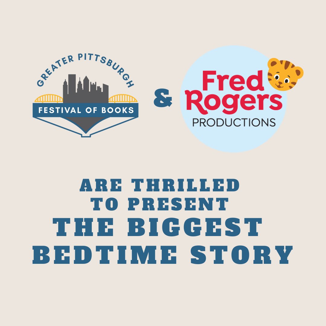 Bring your kids for the GPFB Biggest Bedtime Story presented by <a href="/FredRogersPro/">Fred Rogers Productions</a> to close out an exciting day of kid's activities on May 14th at 4:00pm. Each kid will even receive a goodie bag with treats and books! Register here: eventbrite.com/e/gpfb-biggest…