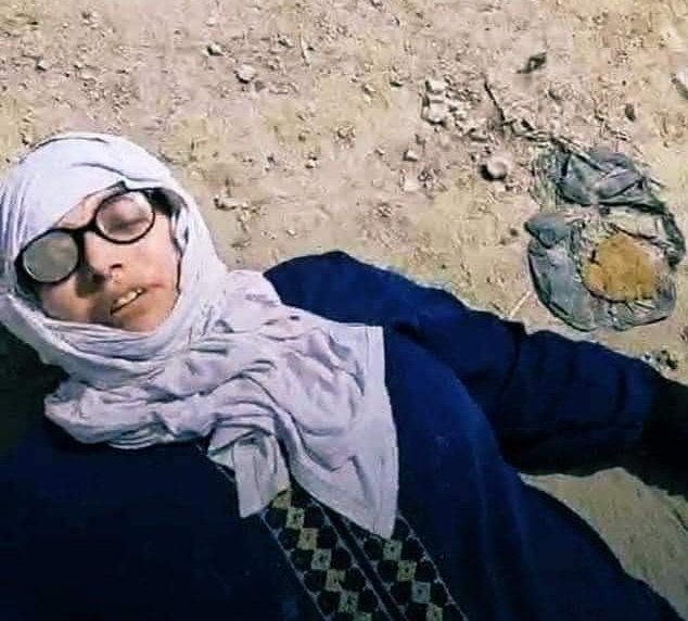 #اللهم عجل بحقها  نصرة لمظلمتها وأطفالها الستة ولم نجد غيرك لهم ناصرا بحق لانصرنه ولو بعد حين .وعوضها من الجنة الفردوس الاعلى بلا حساب ولا سابقة 
#غادة_سباتين 47 عاماً أرملة وأم لستة أطفال فاقدة للنظر في إحدى عينيها والأخرى تعاني من ضعف نظر
أعدمتها قوات الاحتلال الإسرائيلي