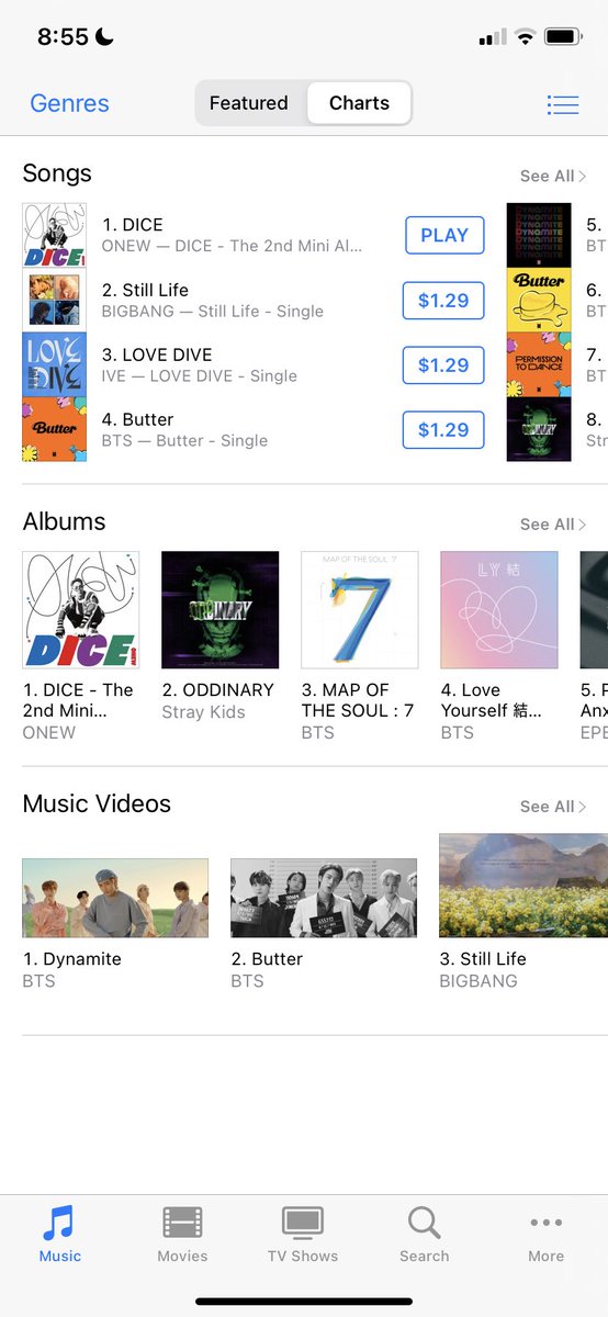 SHINeeUSAForums's tweet photo. [ 🇺🇸 US iTunes Charts ] @SHINee #Onew #DICE

#1 ALL GENRE ALBUM 👑🎉🎉🎉
#1 K-Pop Album 👑
#1 K-Pop Song 👑

😱😱😱😱😱 GREAT JOB SHAWOLS!! Be sure to tell all your friends to buy the album by Thursday to count on Billboard charts this week~!

https://t.co/lxfnSKNhfG https://t.co/OG3Bzwdllk