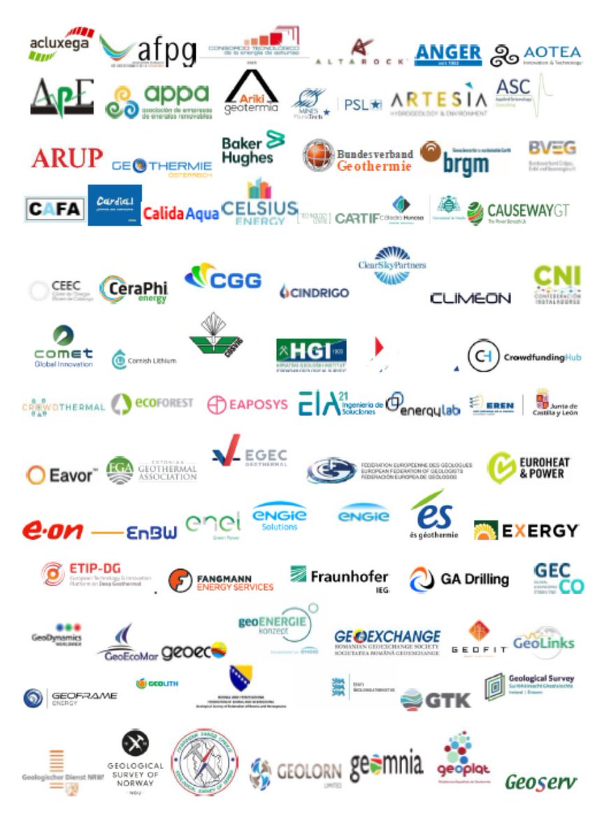 150 companies & associations call on @vonderleyen to prepare a geothermal strategy for Europe. Geothermal is key to fossil independence & climate neutrality. It needs political attention now. #REPowerEU egec.org/geothermal-ind…