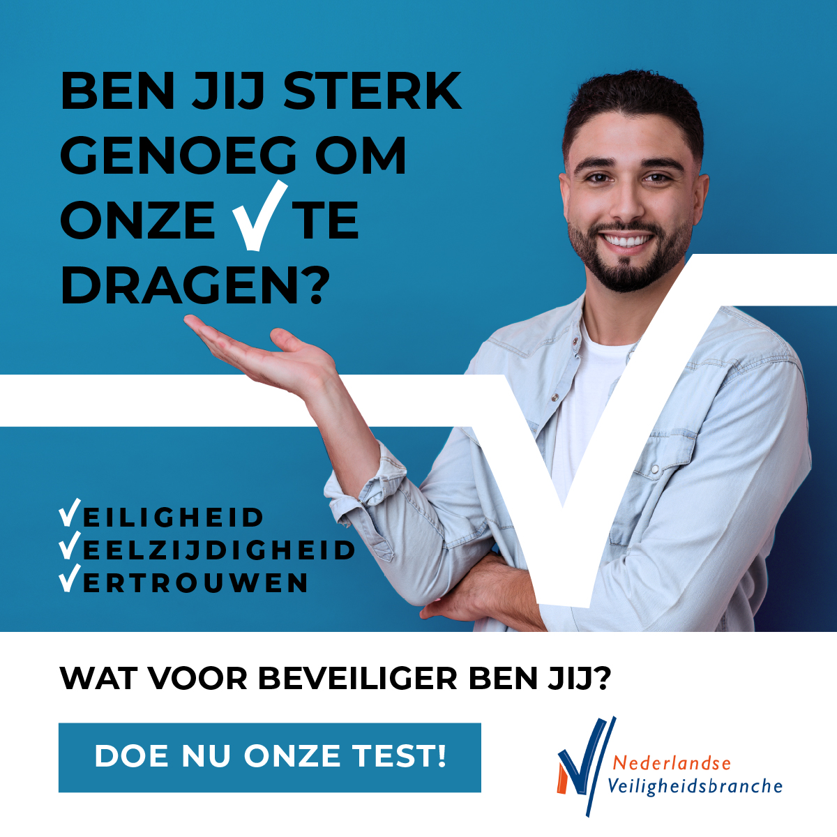 Wat voor beveiliger ben jij? Via onze quiz kom je er achter!
Doe hem op ow.ly/y9G750IERhj  en kom er achter of jij sterk genoeg bent om onze V te dragen.

#g4s #beveiliging #vacature
