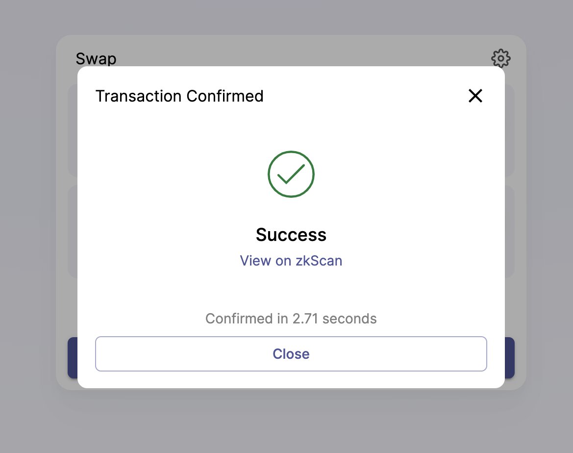 golldars2's tweet photo. Поучаствовал в тестнете проекта #SyncSwap . SyncSwap — это свапалка на zkSync 2.0.  Все работает быстро, ошибок нет. Данная сеть сейчас начинает развиваться, и этот проект может быть претендентом на основную свапалку сети, так что я решил попробовать. https://t.co/0jE9ruKKuf