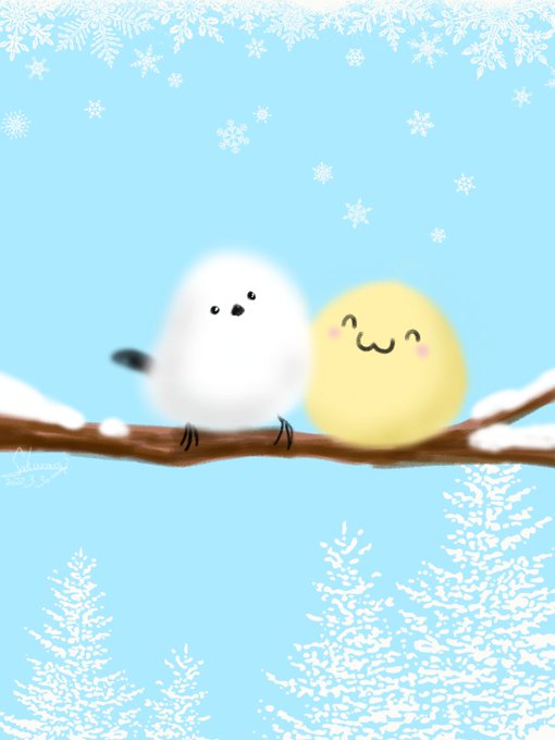 シマエナガのtwitterイラスト検索結果