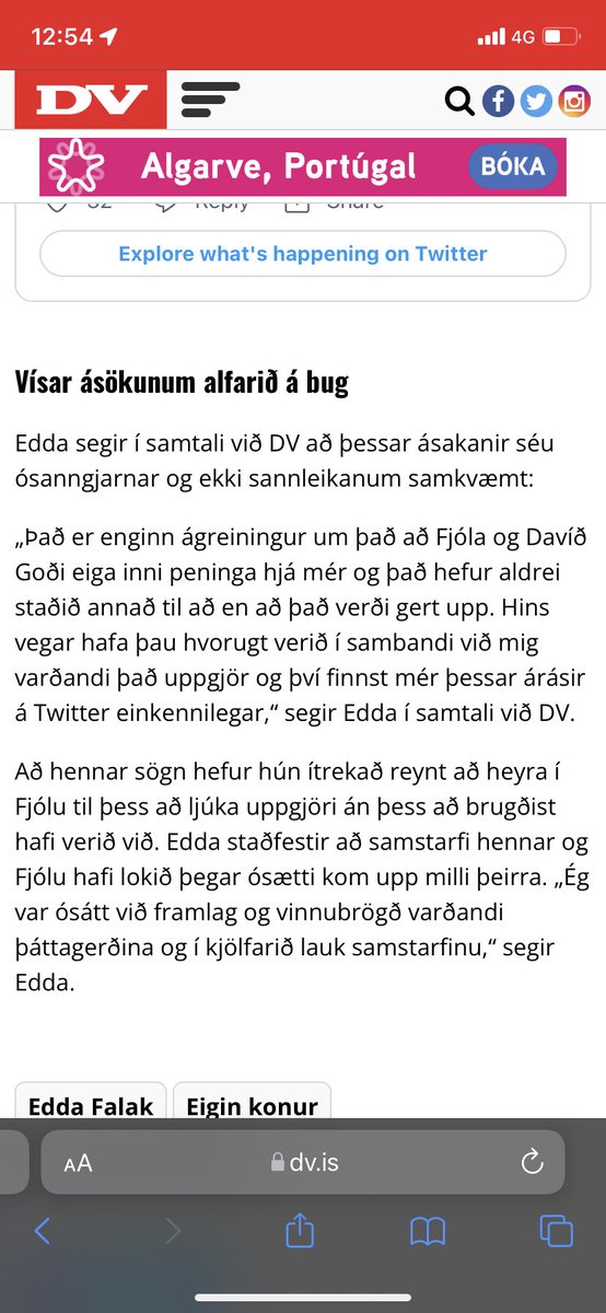 Fjóla Sigurðardóttir tweet media
