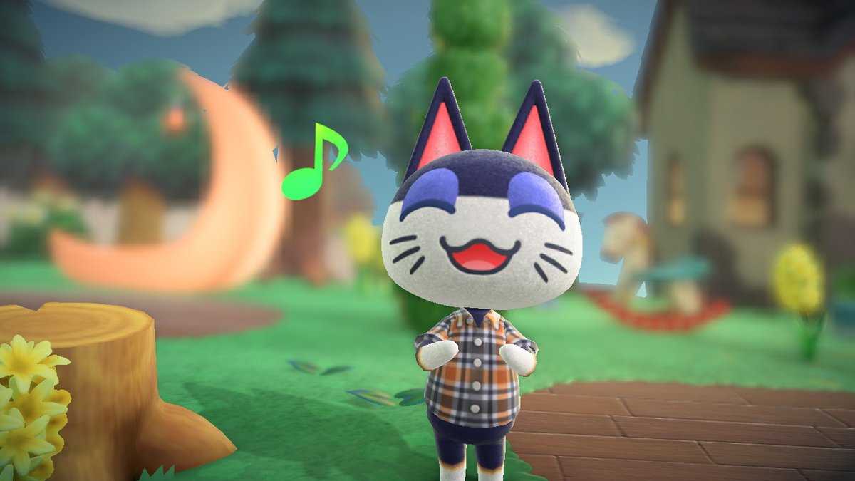 candypop07's tweet photo. ビンタ～お誕生日おめでとう～(^^)
同じ誕生日の永遠の推し♡♡♡
#どうぶつの森 #AnimalCrossing #ACNH #NintendoSwitch　#あつ森 #ビンタ #推し住民 https://t.co/SrR3LVfxx3