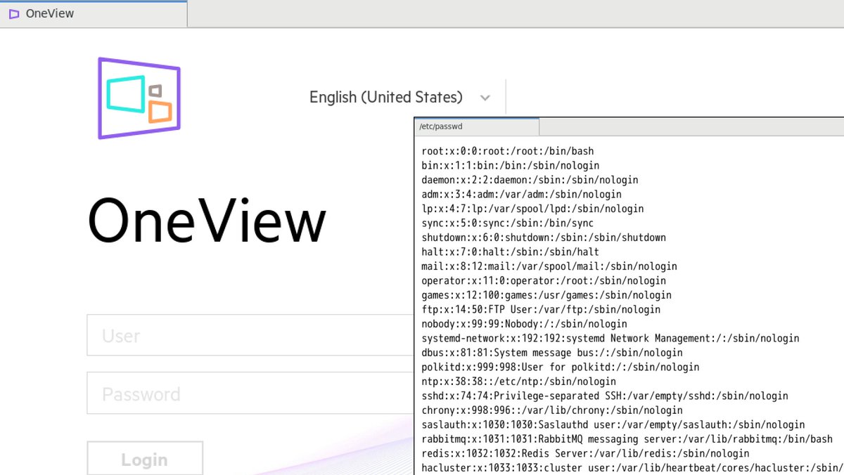 HPE fixed two vulnerabilities in OneView found by our researcher Nikita Abramov.

1️⃣ CVE-2022-23699 - Authentication Restriction Bypass
2️⃣ CVE-2022-23700 - Unauthorized Read Access to Files

Find out more ➡️ support.hpe.com/hpesc/public/d…