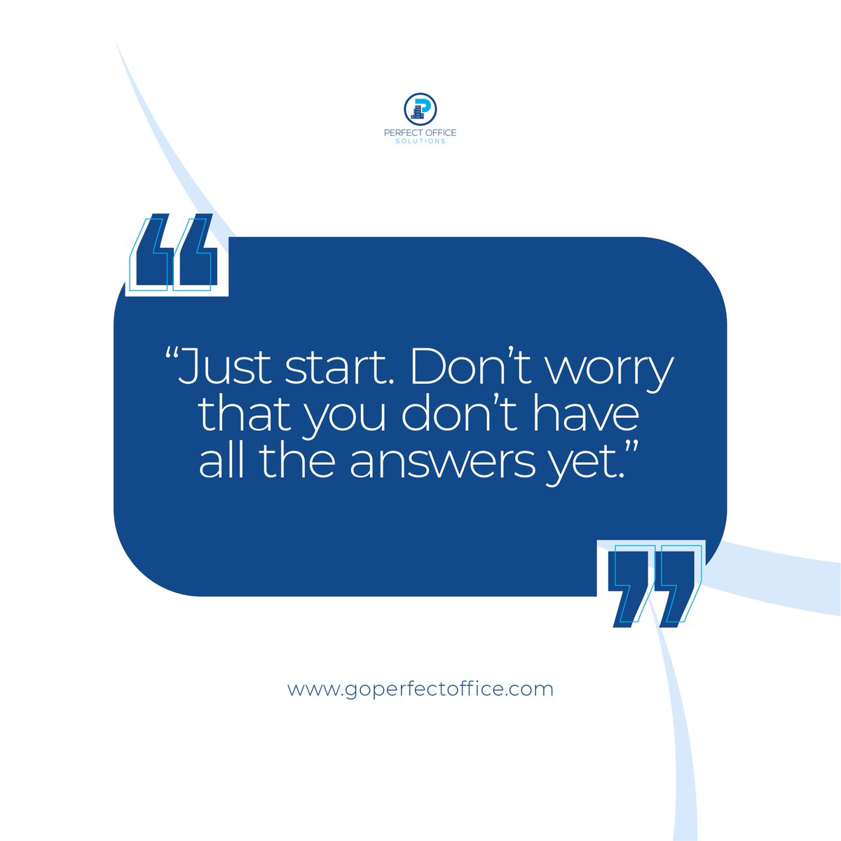 Here's some Monday motivation for you to chase after your dreams! You’ve got this.