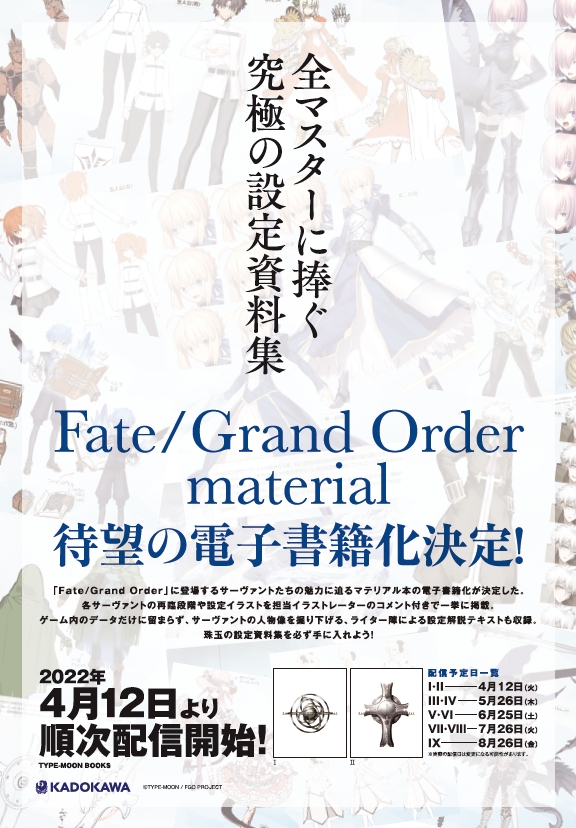 Fate/grand order material 1～11巻セット より