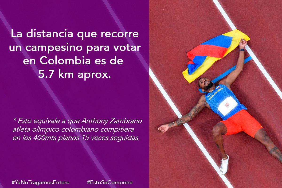 Jacobojeda's tweet photo. Pues #UnMilagro sería que los campesinos no tuvieran que hacer maromas para ir a votar… #YaNoTragamosEntero #EstoSeCompone https://t.co/x5yntOnyAt