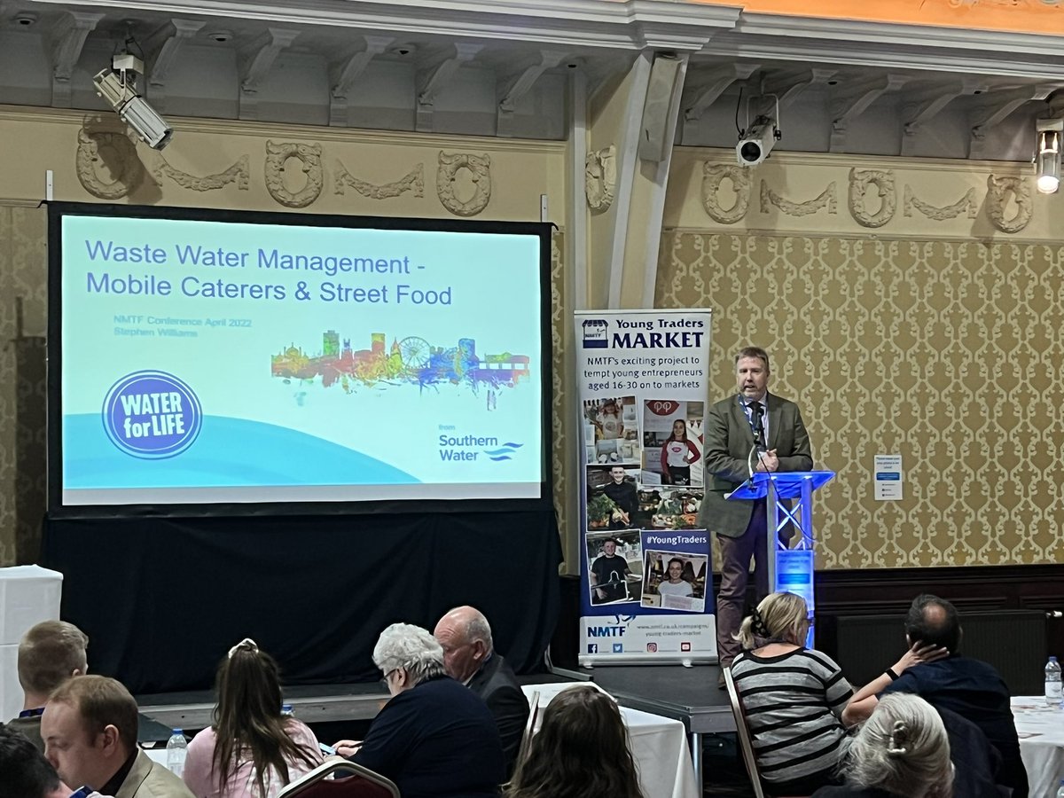 marketsmatter's tweet photo. Our first speaker after lunch is Steve Williams from @SouthernWater 🚽 🚰 #nmtfconf https://t.co/CopjwOLqgh