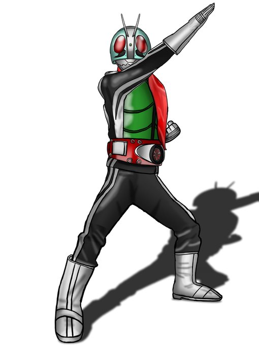 仮面ライダー新1号のtwitterイラスト検索結果