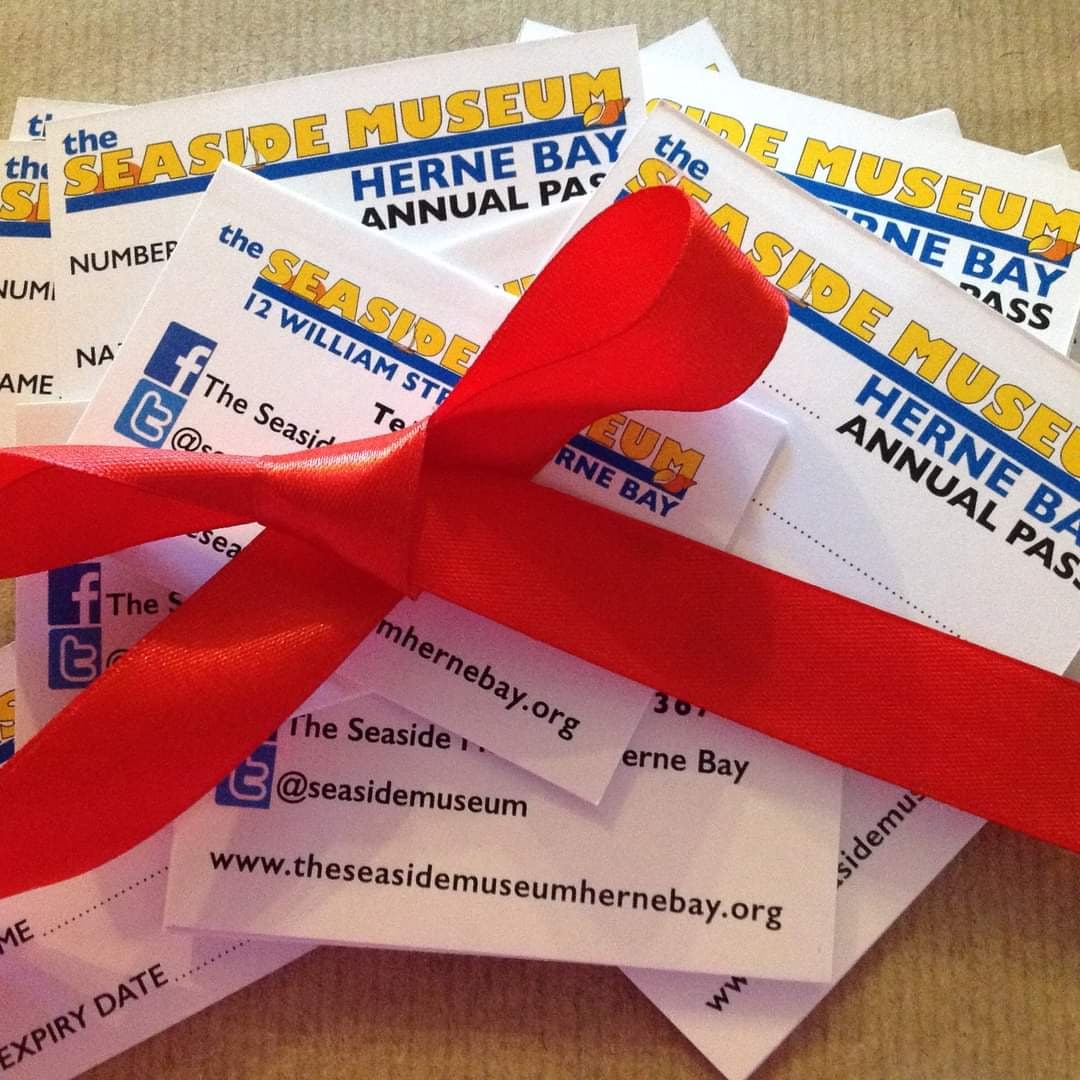 How much is it to visit your museum? The price of a coffee or an ice cream?
Just £3 or £2 for concessions. Kids under 16 free, but must be accompanied by an adult. Or visit as much as you like with an annual pass £6 or £5 concessions. 
Open Tuesdays to Saturdays 11-3. #HerneBay