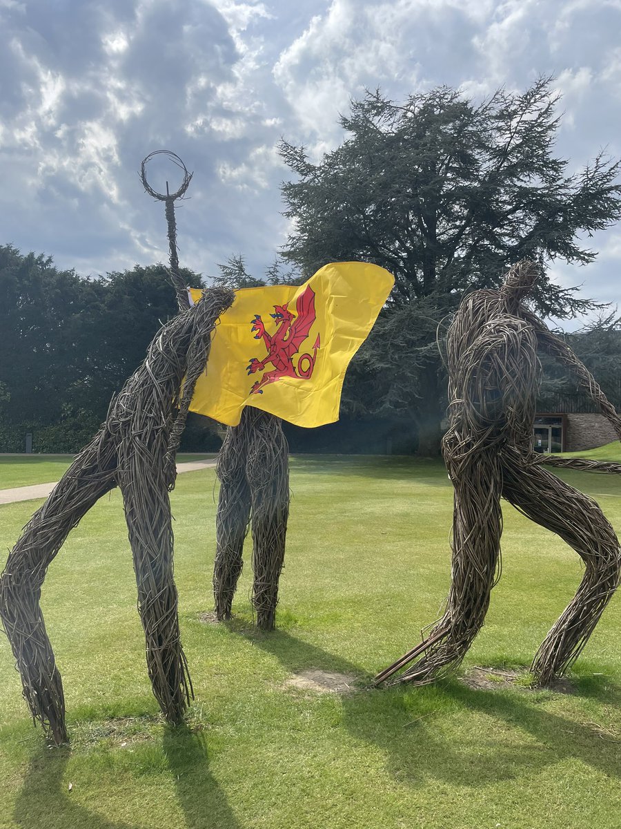 CedarsHallWells's tweet photo. Just one month to go until @Somerset_Day and our wicker statues are practicing #flyingtheflagforsomerset We canโt wait to celebrate with our special Somerset Day concert on May 13th! #somersetday2022 #cedarshall https://t.co/rNIerqgDyc