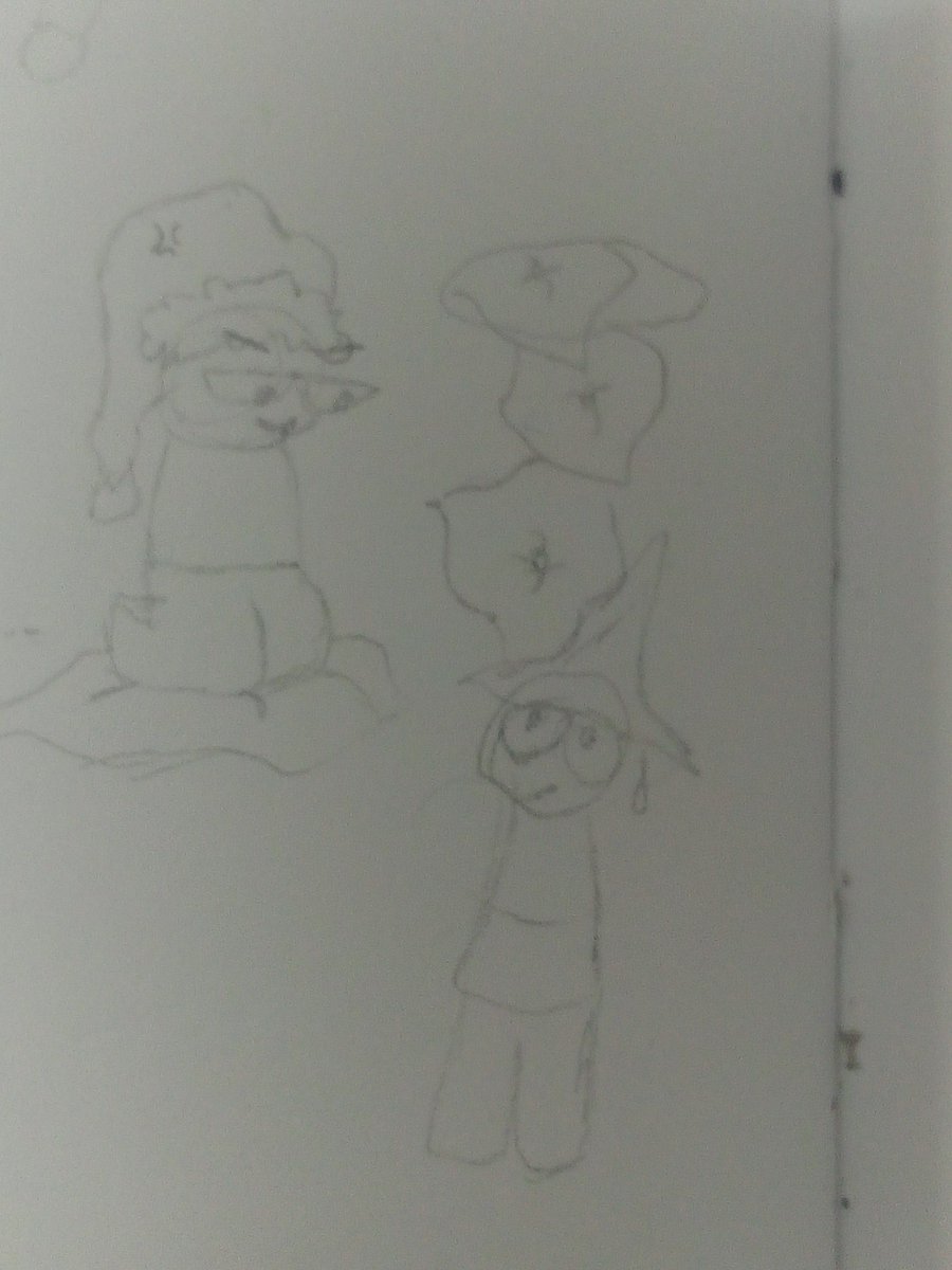 CucharaMethod's tweet photo. Fun fact about Bemtik:
He has a rivalry and hates Expunged. 
Beacause of a past incident •3•
#daveandbambi #daveandbambigoldenapple #bambisona #fnfoc https://t.co/Pa6dbBJb5v