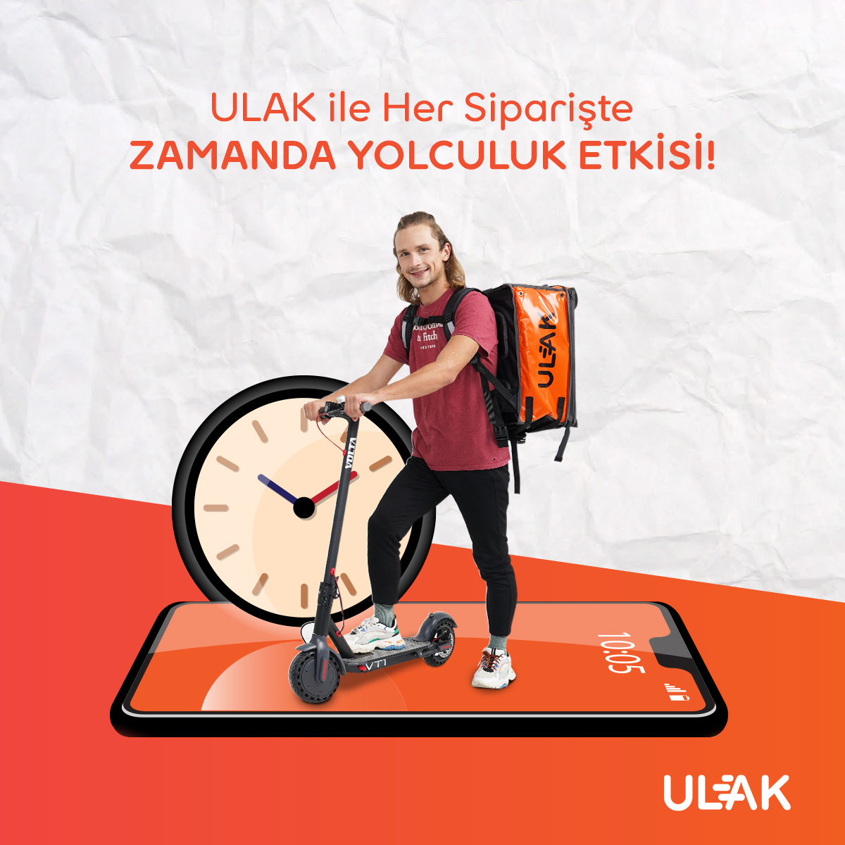 ULAK ile her sipariş zamanda yolculuk etkisi garantili!

#ULAKapp #hızlıkargo #kurye #özelkurye #ULAK