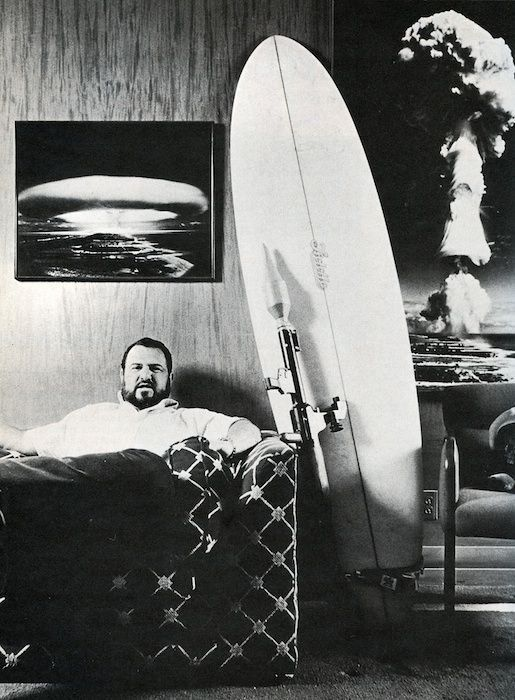 Happy Birthday to the Great Writer / Director John Milius. 

I think this pic sums him up are a person! 