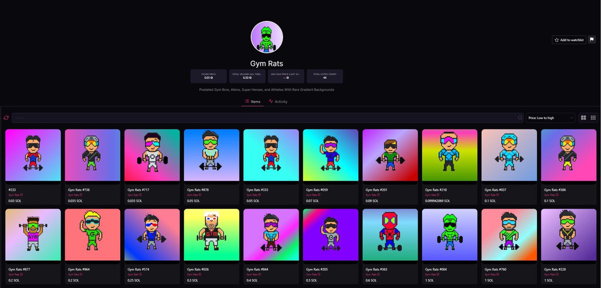 Making Gains, Slow and Steady.

Bet you didn’t expect to see us again 

💪🏾💪🏾📈

#gymrats #SolanaNFTs #Solana 

<a href="/BigDefi/">$BDE</a> <a href="/SoLambos/">SOLambos</a>