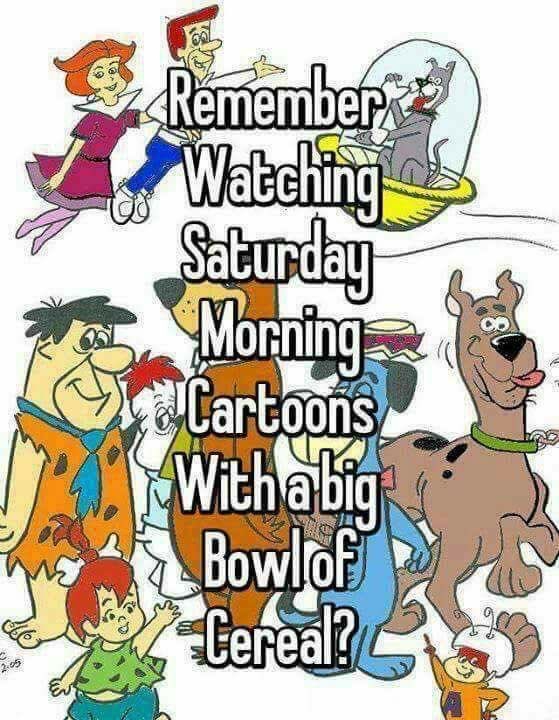 We do🙋🏼‍♂️ Did you??? 🥣 

#SaturdayMorningCartoons #ScoobyDoo #TheFlinstones #TheJetsons #HuckleberryHound #AtomAnt #SpeedBuggy #CaptainCaveman #Dynomutt #BlueFalcon #JabberJaw #TheFunkyPhantom #YogiBear #JonnyQuest #WackyRaces