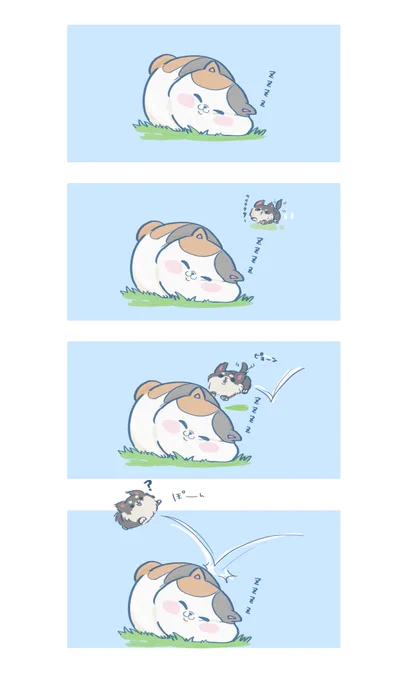 軽すぎて跳ねる
#FF14     #お昼休みの息抜き 