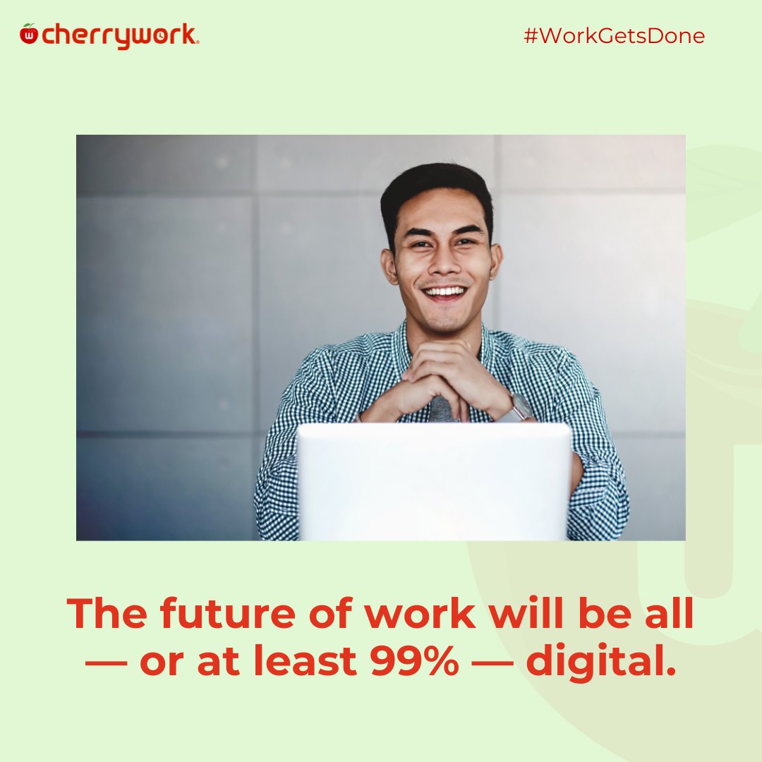 Cherrywork1's tweet photo. From email and instant chat to HR applications and virtual meeting tools, employees are now shifting to an entirely new working environment — the digital workplace!
Read more about the future of work: https://t.co/TClUij6bZn
#cherrywork #workgetsdone #SAP @incture @SAP @sapbtp https://t.co/GPoJ2T2pbZ