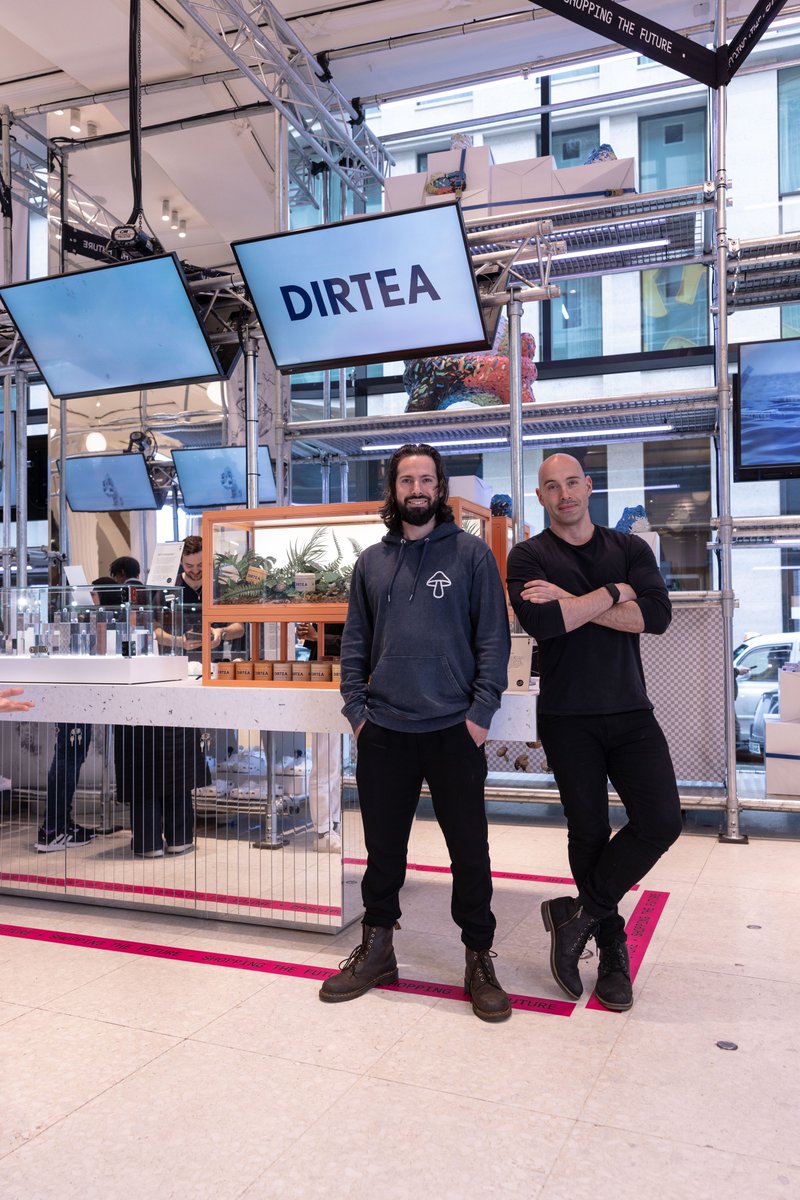 DIRTEA launches functional mushroom pop-up cafe and shop at Selfridges as part of ‘SUPERMARKET’. Read more here ➡️ a1retailmagazine.com/latest-news/di… #retail #retailnews #retailer #popup #Selfridges #popupshop #mushrooms #cafe #London #departmentstore