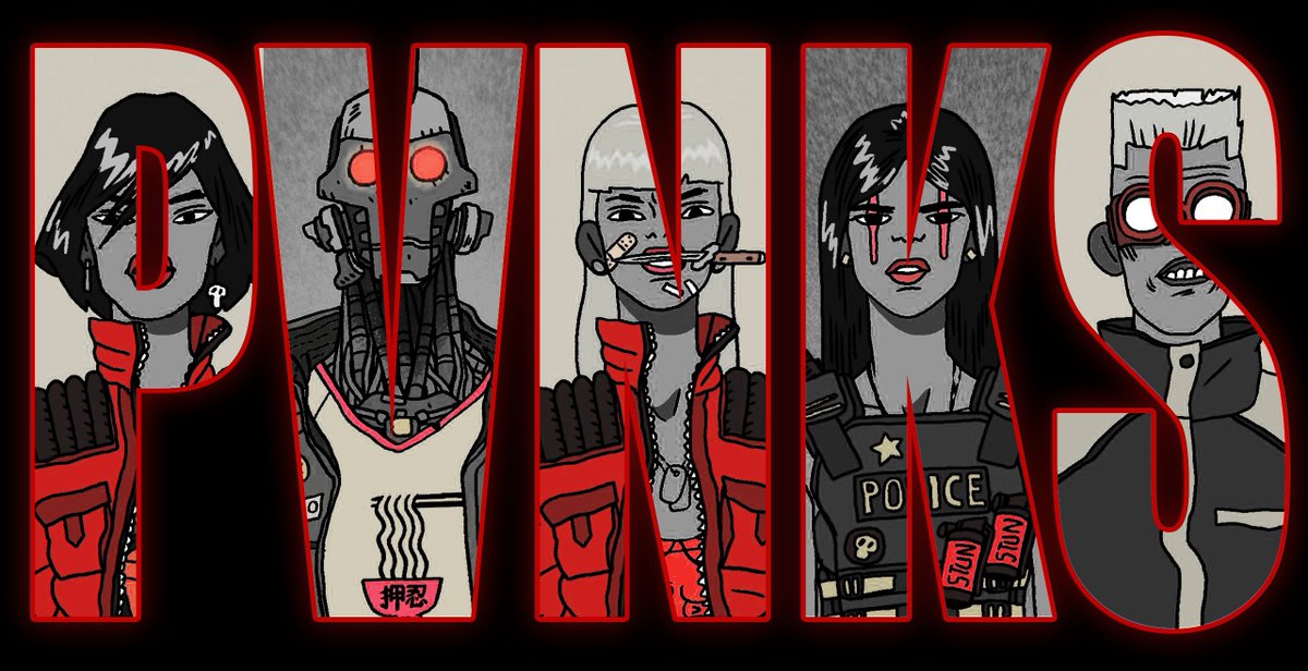 My <a href="/PvnksOfficial/">PVNKS OFFICIAL</a> squad keeps growing #makemoreart