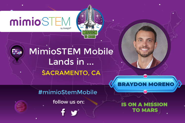 Yay! The #MimioStemMobile is on the road today! Where is it headed? It's starting out in Sacramento, CA. Where is it headed next? Is it heading to you? Find out: hubs.la/Q017QprN0 #STEMeducation #edtech #makered #education #teachers #schoolprincipals @ROBO3D